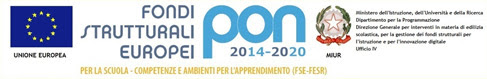 Logo fondi PON