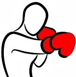 sport logo boxe